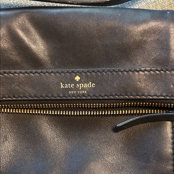 Kate Spade Black Leather Shoulder Bag - Picture 2 of 6